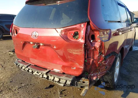 2013 Toyota Sienna Le V6 8 Passenger из США, поврежденный, VIN 5TDKK3DC8DS339214